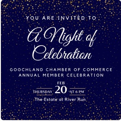 Goochland Chamber Annual Event Flyer