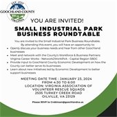 Small Industrial park Roundtable