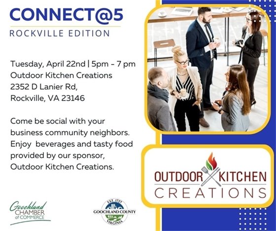 Image of Connect at 5 flyer