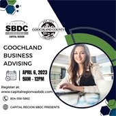 promo image of SBDC office hours