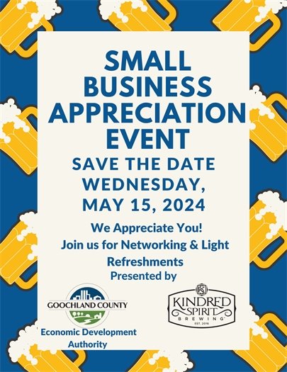 Business Appreciation Event Save the Date
