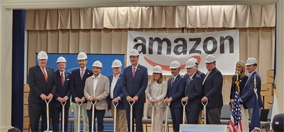 Image of Amazon groundbreaking