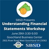 Understanding Financial Statements Event - SBSD logo