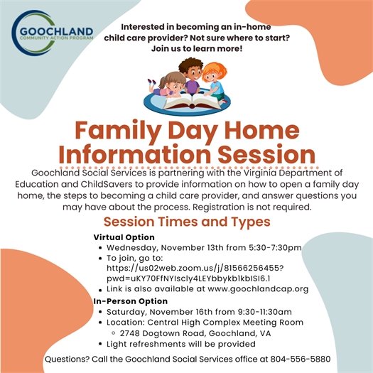 Image of in home day care flyer