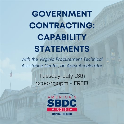 Government Contracting Class information