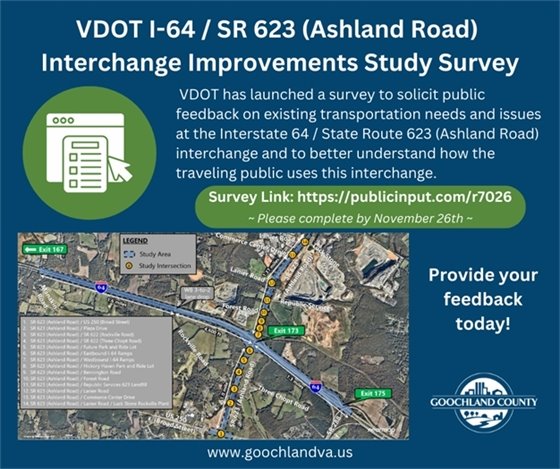 Ashland Road and Interstate 64 Public Input Survey image