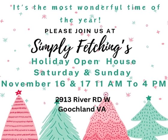 Simply Fetching Holiday Open House